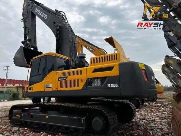 used-volvo-ec-480-excavator (6) Used VOLVO EC480 Excavator 48ton for sale Intelligent Fuel Management System