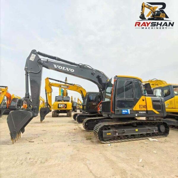used volvo ec140 (1) Used VOLVO EC140 Excavator 14ton for sale High Standard & Easy Maintenance