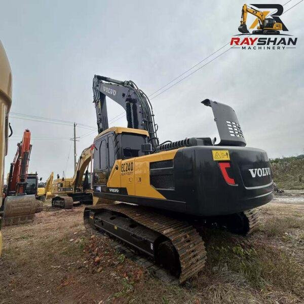 used volvo ec240 (5) Used VOLVO EC240 Excavator 24ton for sale Mature Mechanical Performance