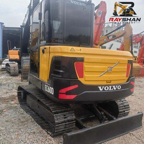 Used VOLVO EC60D(2) Excavator 6ton for sale High-Standard Operator Environment