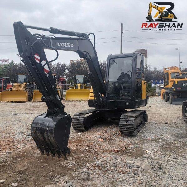 Used VOLVO EC60D(2) Excavator 6ton for sale High-Standard Operator Environment