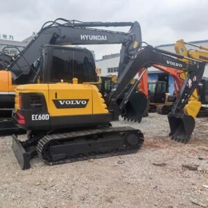 used volvo ec60d (5) Used VOLVO EC60D(2) Excavator 6ton for sale High-Standard Operator Environment