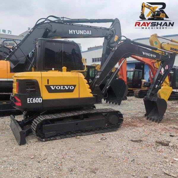 Used VOLVO EC60D(2) Excavator 6ton for sale High-Standard Operator Environment
