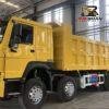 Used HOWO8X4 12.29ton for sale fast smooth unloading without material sticking
