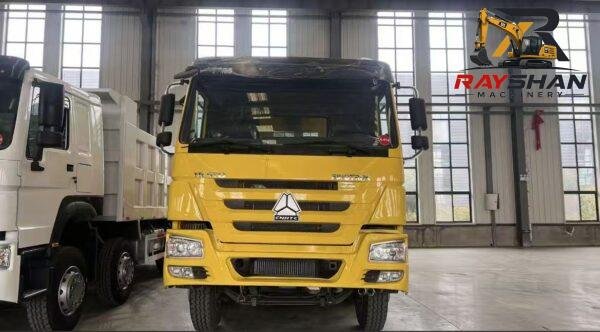 8X4 (3) Used HOWO8X4 12.29ton for sale fast smooth unloading without material sticking