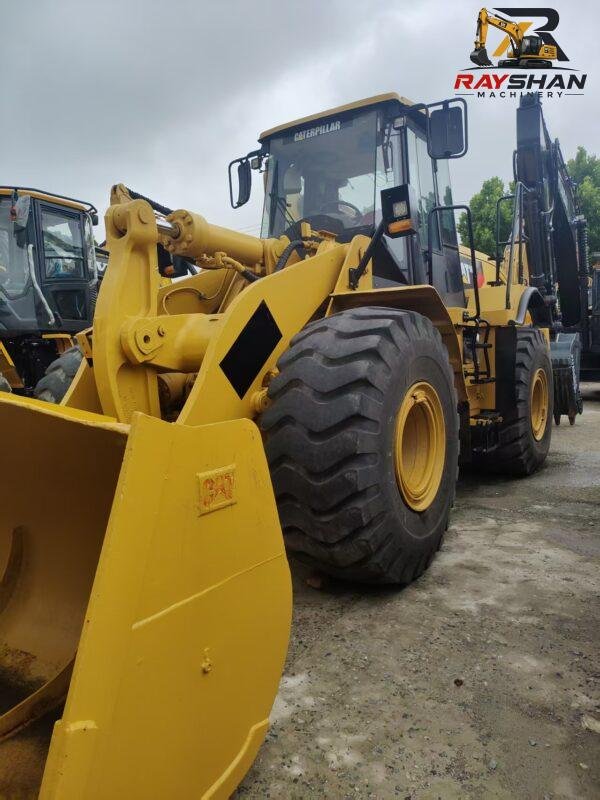 Used CAT966H 23.7ton for sale multi-functional joystick