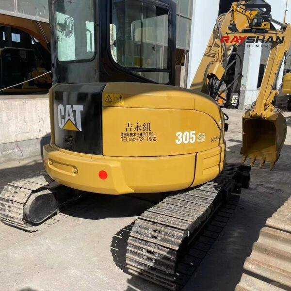 USED CAT 305SR (1) Used CAT 305SR Excavator 5ton for sale Short Radius Design