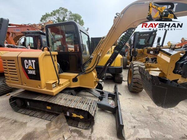 USED CAT 306E (2) Used CAT 306E Excavator 6ton for sale Intuitive Hydraulics
