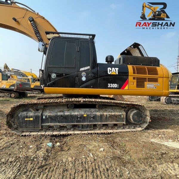 USED CAT 330D2 (5) Used CAT 330D2 Excavator 20ton for sale High Resale Value