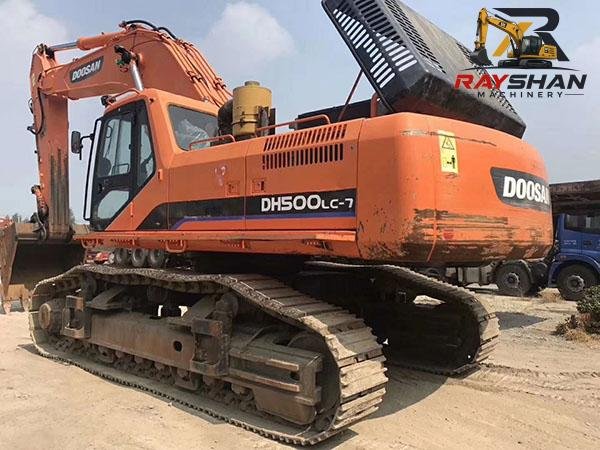 Used DOOSAN 500 Excavator 50ton for sale Ultimate Structural Stability Engineering