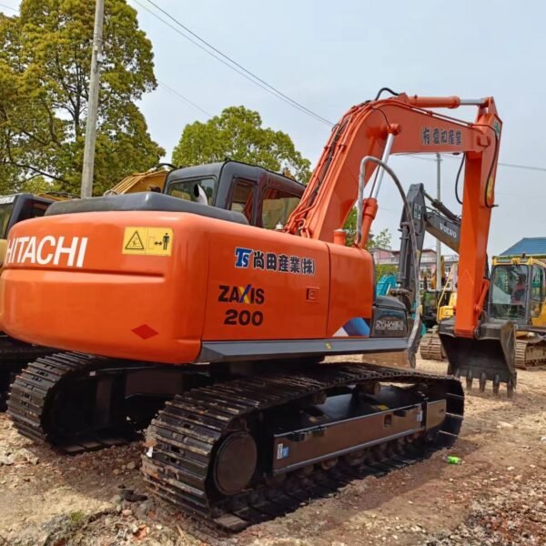 Used HITACHI EX200 Excavator 20ton for sale High-Standard Wear-Resistant Structure