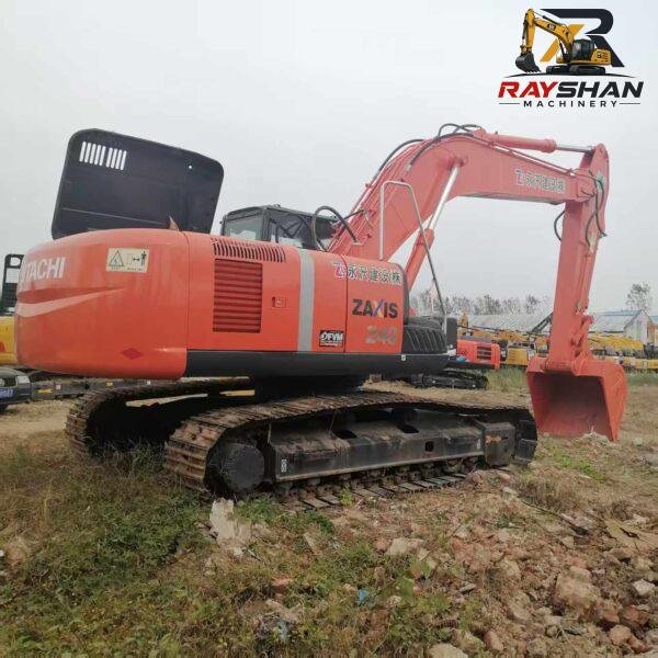 Used HITACHI ZX240 Excavator 24ton for sale Proven Dependable Hydraulic Control System