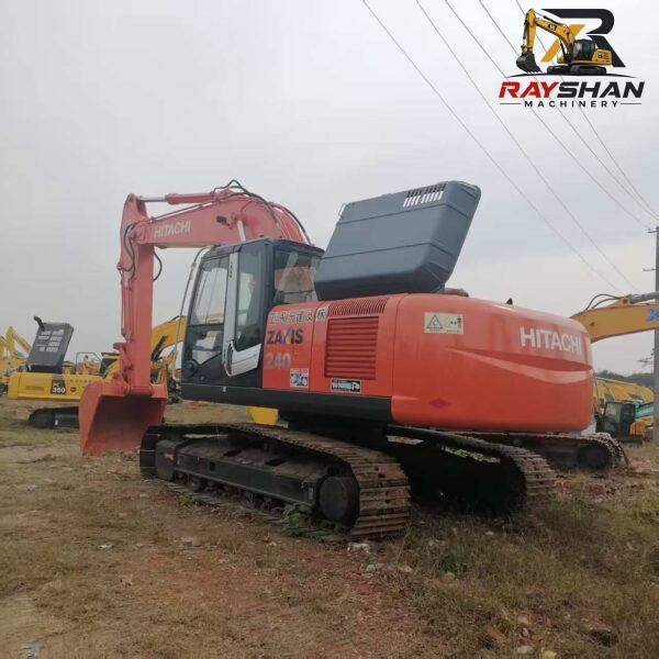 Used HITACHI ZX240 Excavator 24ton for sale Proven Dependable Hydraulic Control System