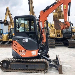 Used HITACHI ZX30U Excavator 3ton for sale Precise Fine Grading Work