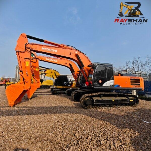 Used HITACHI ZX360 Excavator 36ton for sale High-Reliability Power System