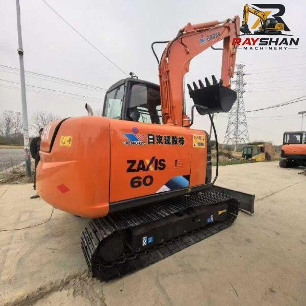 USED HITACHI ZX60 (1) Used HITACHI ZX60 Excavator 6ton for sale Exceptional Durability