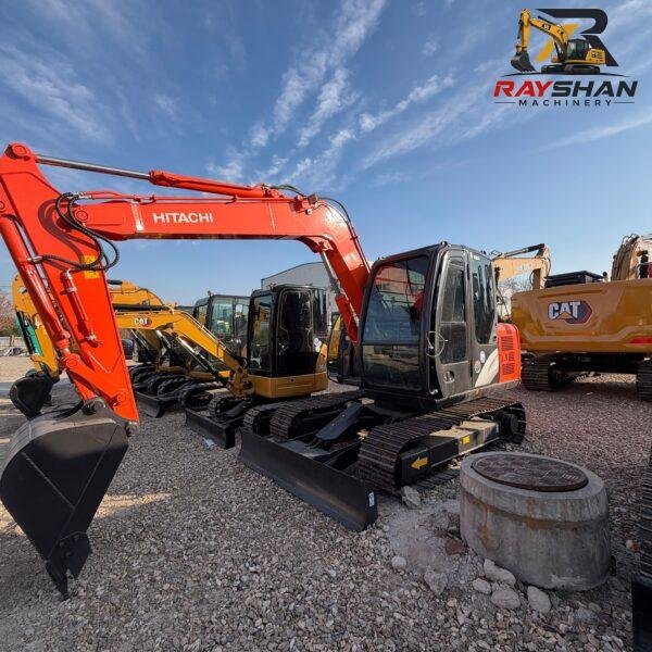 USED HITACHI ZX70 (4) Used HITACHI ZX70 Excavator 7ton for sale Ultra-High Asset Retention Value