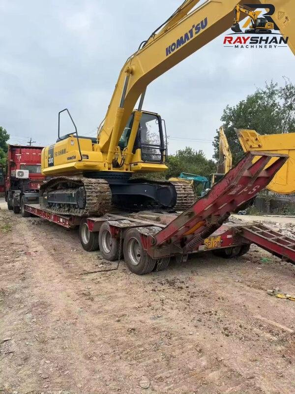 USED HOMATSU PC300 (4) Used KOMATSU PC300 Excavator 30ton for sale Extreme Durability
