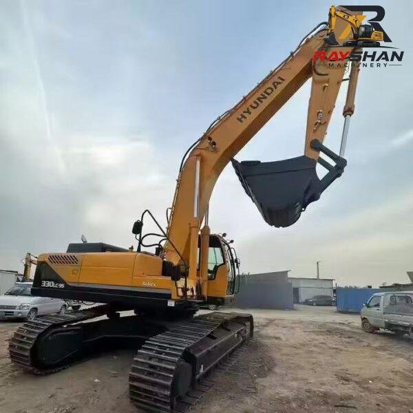 USED HYUNDAI 330LC-9S (2) Used HYUNDAI 330LC-9S Excavator 33ton for sale Powerful Burst Digging Force