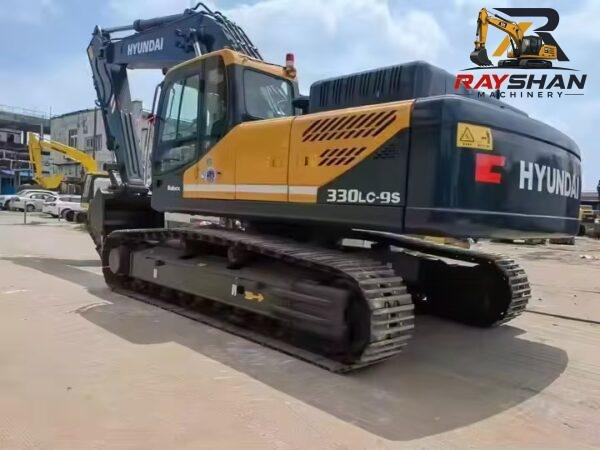 USED HYUNDAI 330LC-9S (3) Used HYUNDAI 330LC-9S Excavator 33ton for sale Powerful Burst Digging Force