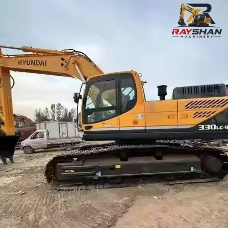 Used HYUNDAI 330LC-9S Excavator 33ton for sale Powerful Burst Digging Force