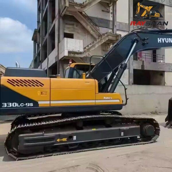 USED HYUNDAI 330LC-9S (6) Used HYUNDAI 330LC-9S Excavator 33ton for sale Powerful Burst Digging Force