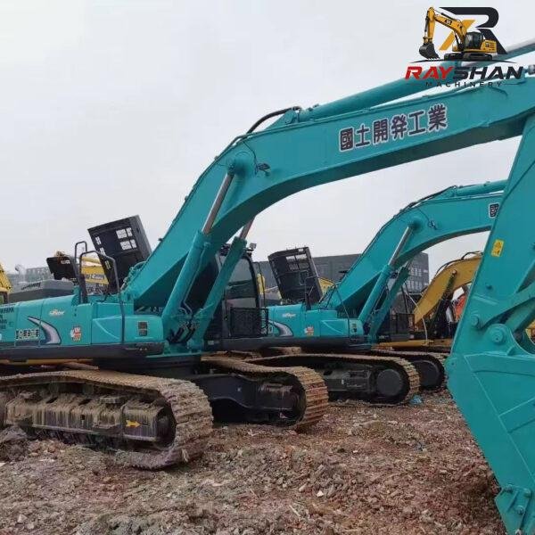 USED KOBELCO SK480 (2) Used KOBELCO SK480 Excavator 50ton for sale Heavy-Duty Undercarriage Stability