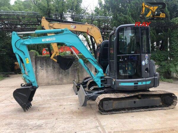 USED KOBELCO SK55 (4) Used KOBELCO SK55 Excavator 5.5ton for sale Superior Hydraulic Handling