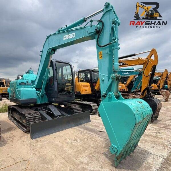 Used KOBELCO SK75(2) Excavator 7.5ton for sale Excellent Fuel Economy