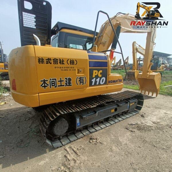 USED KOMATSU PC110 (1) Used KOMATSU PC110 Excavator 11ton for sale Proven Reliability