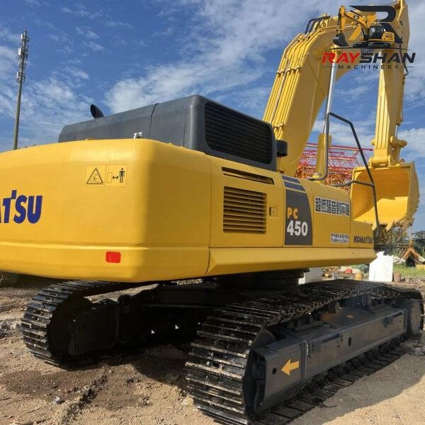 USED KOMATSU PC450 (3) Used KOMATSU PC450 Excavator 45ton for sale Mining-Grade Breakout Force