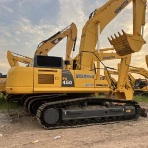 USED KOMATSU PC450 (6) Used KOMATSU PC450 Excavator 45ton for sale Mining-Grade Breakout Force