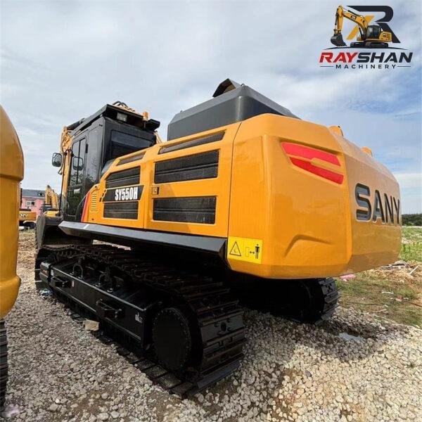 Used SANY 550H Excavator 55ton for sale fuel efficiency