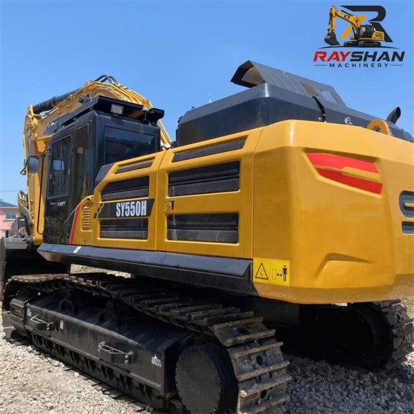 Used SANY 550H Excavator 55ton for sale fuel efficiency