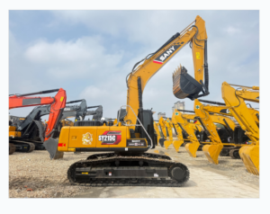 Used SANY SY215C Excavator 21.5ton for sale powerful digging force