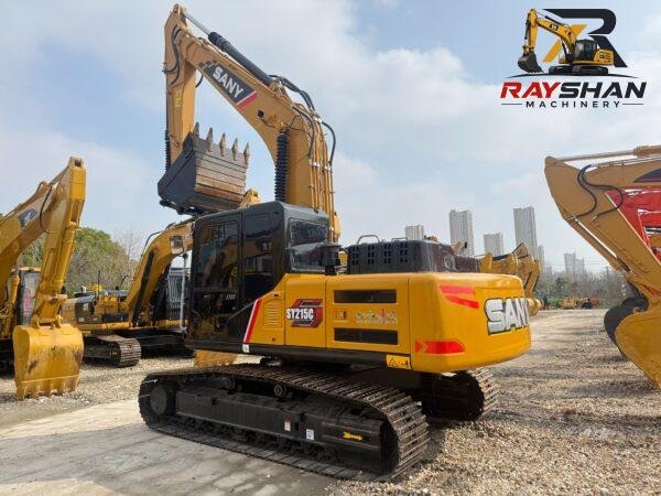 Used SANY SY215C Excavator 21.5ton for sale powerful digging force