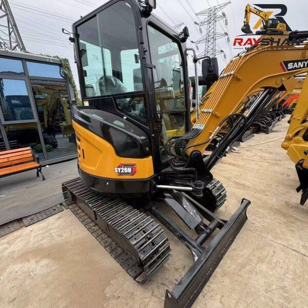 Used SANY SY26U Excavator 2.6ton for sale Precise Operation Control