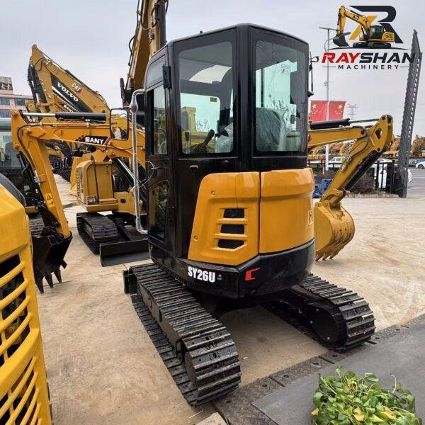 Used SANY SY26U Excavator 2.6ton for sale Precise Operation Control