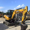 USED SANY SY35U (2) Used SANY SY35U Excavator 3.5ton for sale pre-installed breaker piping