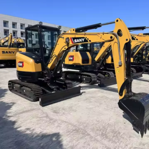 USED SANY SY35U (3) Used SANY SY35U Excavator 3.5ton for sale pre-installed breaker piping