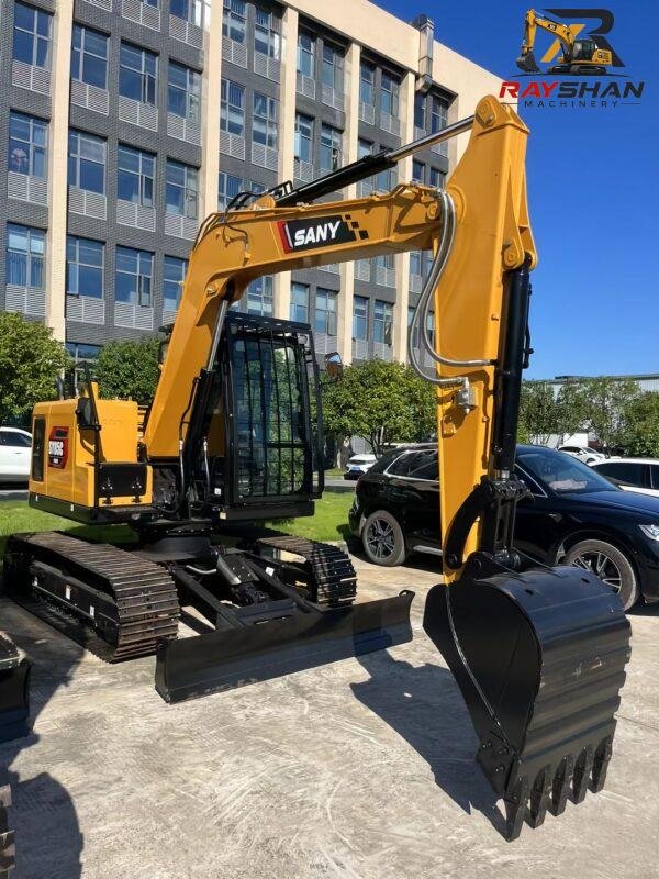 Used SANY SY85C Excavator 8.5ton for sale Optimized Hydraulic System