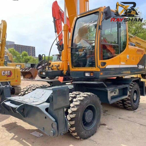 Used HYUNDAI 210W-9 Excavator 21ton for sale Excellent Hydraulic Control