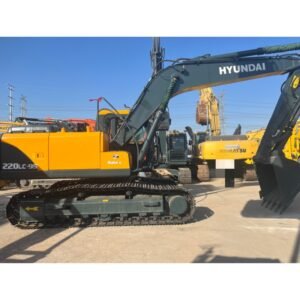 Used HYUNDAI 220LC Excavator 22ton for sale Excellent Impact Resistance