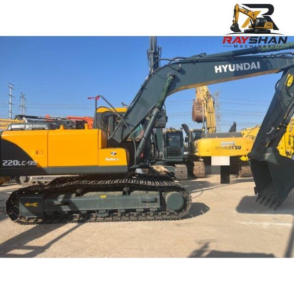 USED HYUNDAI 220LC (1) Used HYUNDAI 220LC Excavator 22ton for sale Excellent Impact Resistance