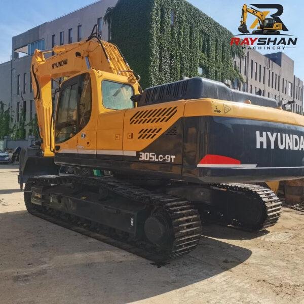 Used HYUNDAI 305LC Excavator 30ton for sale High-Strength Redundant Structure