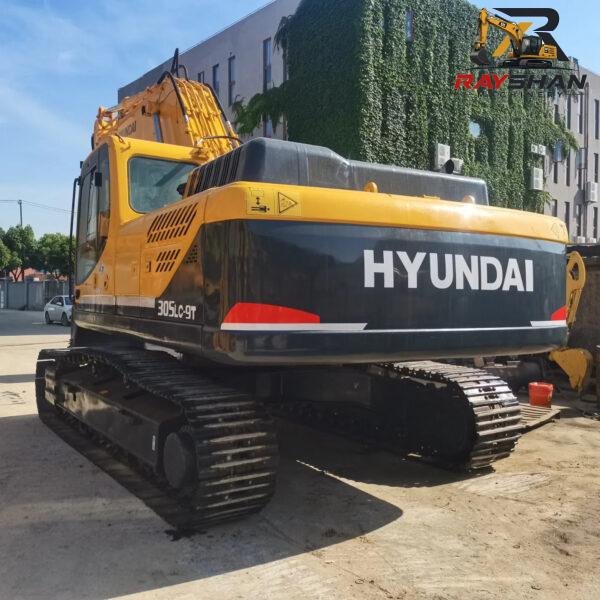 USED HYUNDAI 305LC (5) Used HYUNDAI 305LC Excavator 30ton for sale High-Strength Redundant Structure