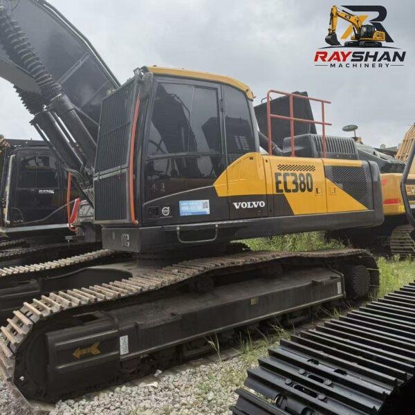 USED VOLVO 380 (3) Used VOLVO 380 Excavator 38ton for sale Powerful Burst Digging Force