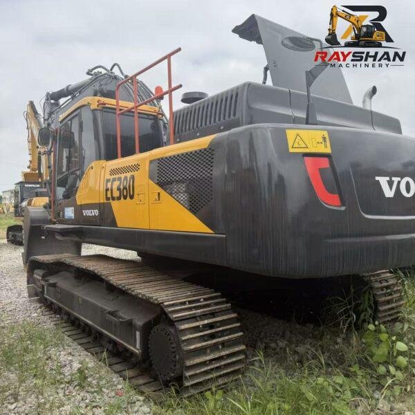 Used VOLVO 380 Excavator 38ton for sale Powerful Burst Digging Force