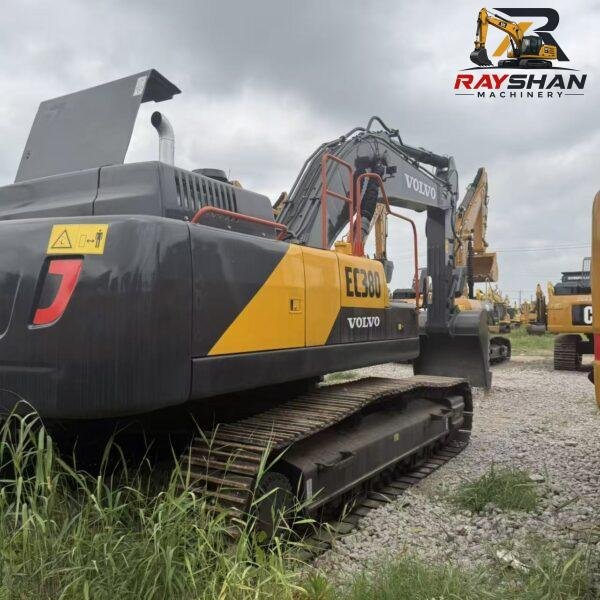 Used VOLVO 380 Excavator 38ton for sale Powerful Burst Digging Force
