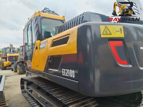 USED VOLVO EC210D (5) Used VOLVO EC210D Excavator 30ton for sale Extremely Stable Digging Performance
